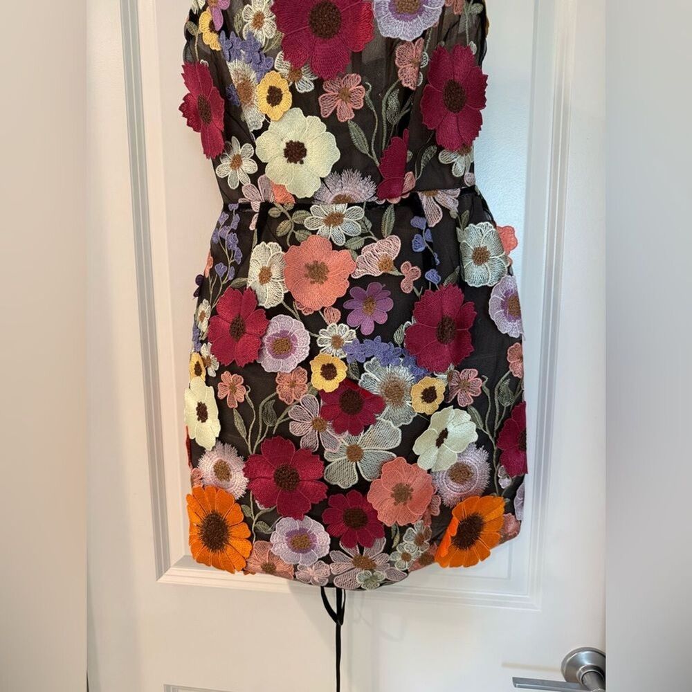 NWOT BRONX AND BANCO BOUQUET MARAYA MULTI STRAPLESS MINI DRESS - Picture 8 of 15